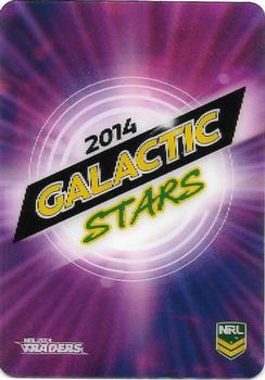 2014 ESP Traders - Galactic Stars 3D #AGS05 2014 Galactic Stars Header Card Front
